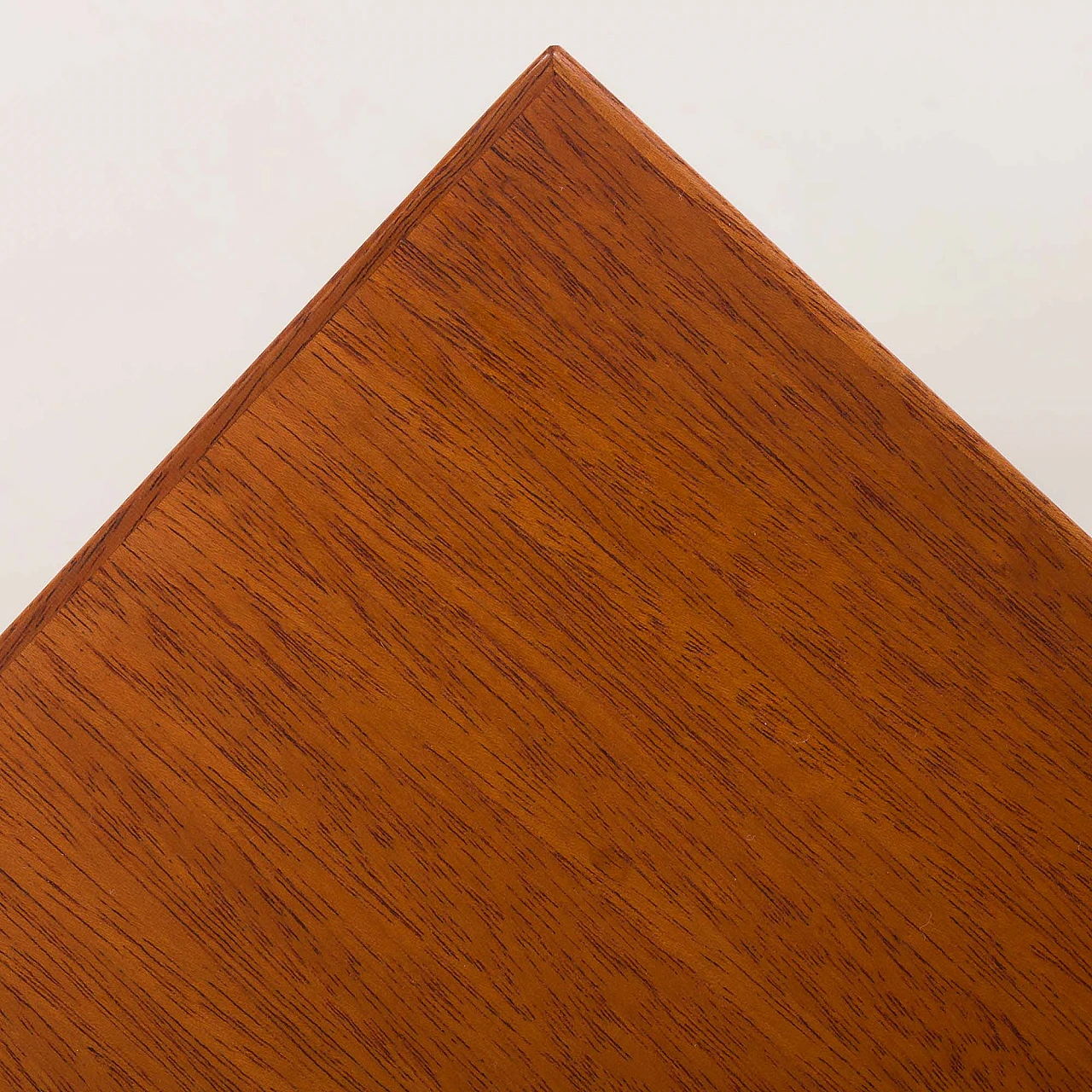 Square extendable teak table by H. J. Wegner for PP Mobler, 1960s 5