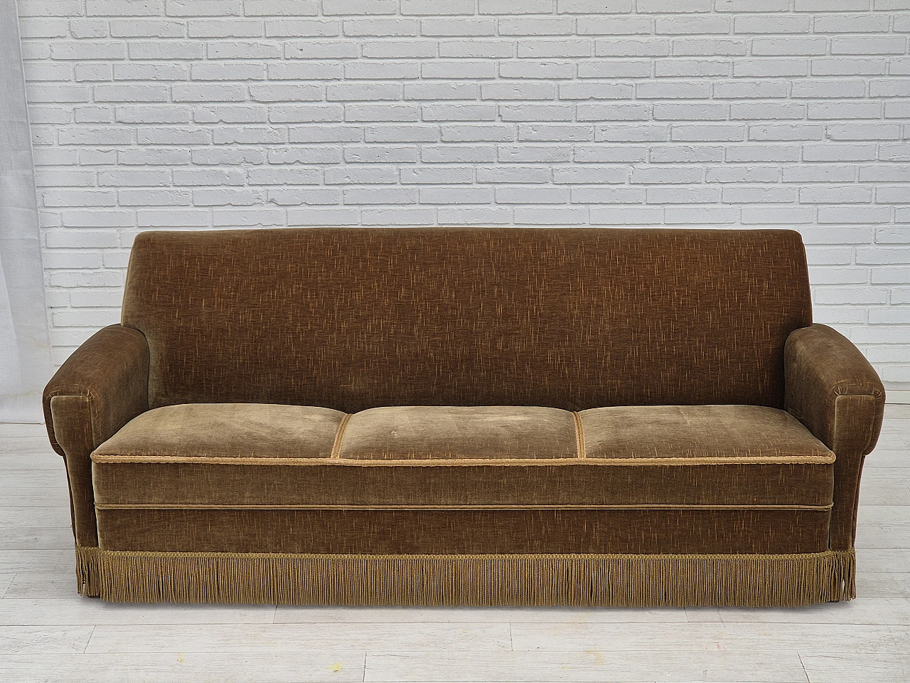 Danish three-seater sofa by Ryesberg Møbler, 1970s 3