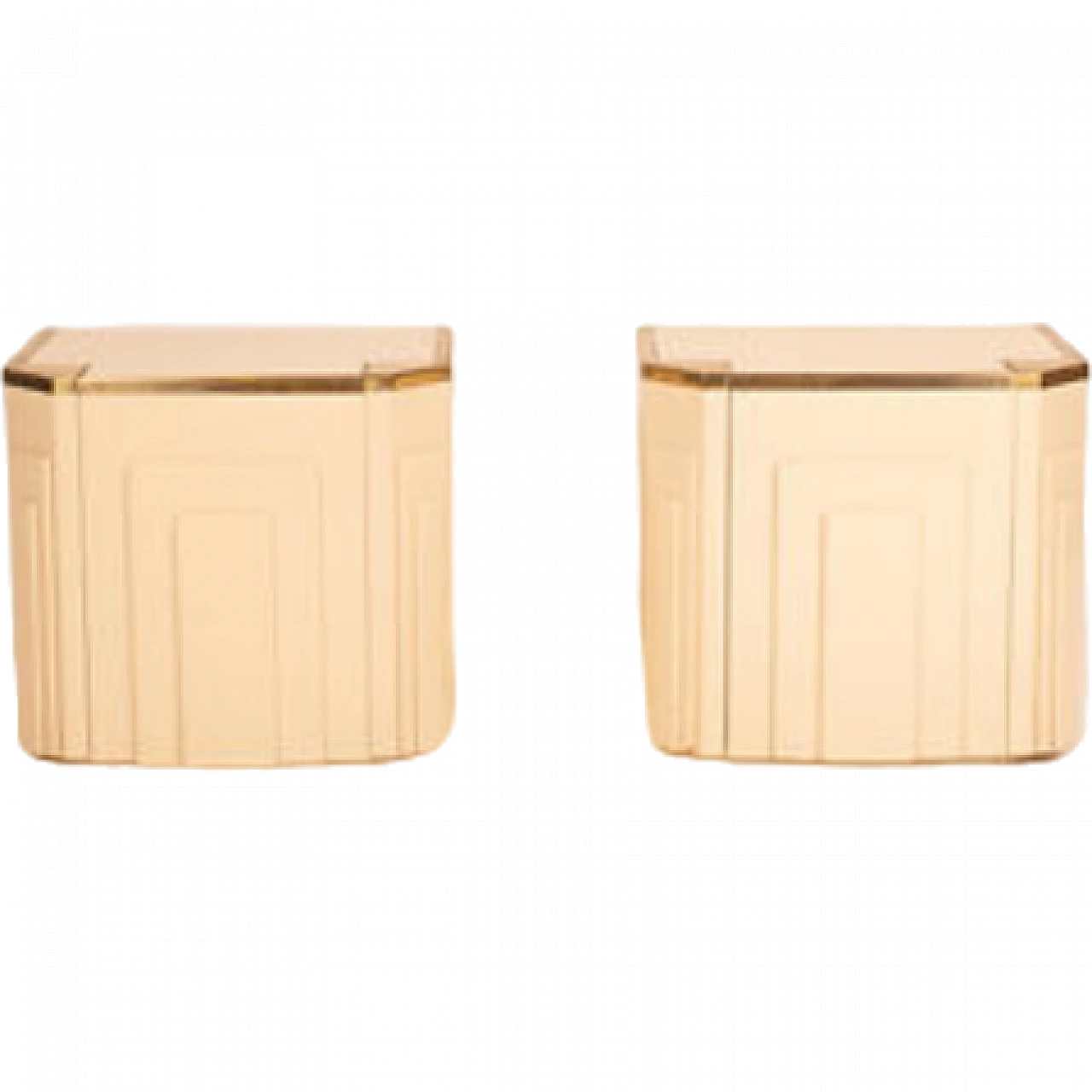 Pair of Diana bedside table in laquered wood by L. Frigerio, 1970s 10