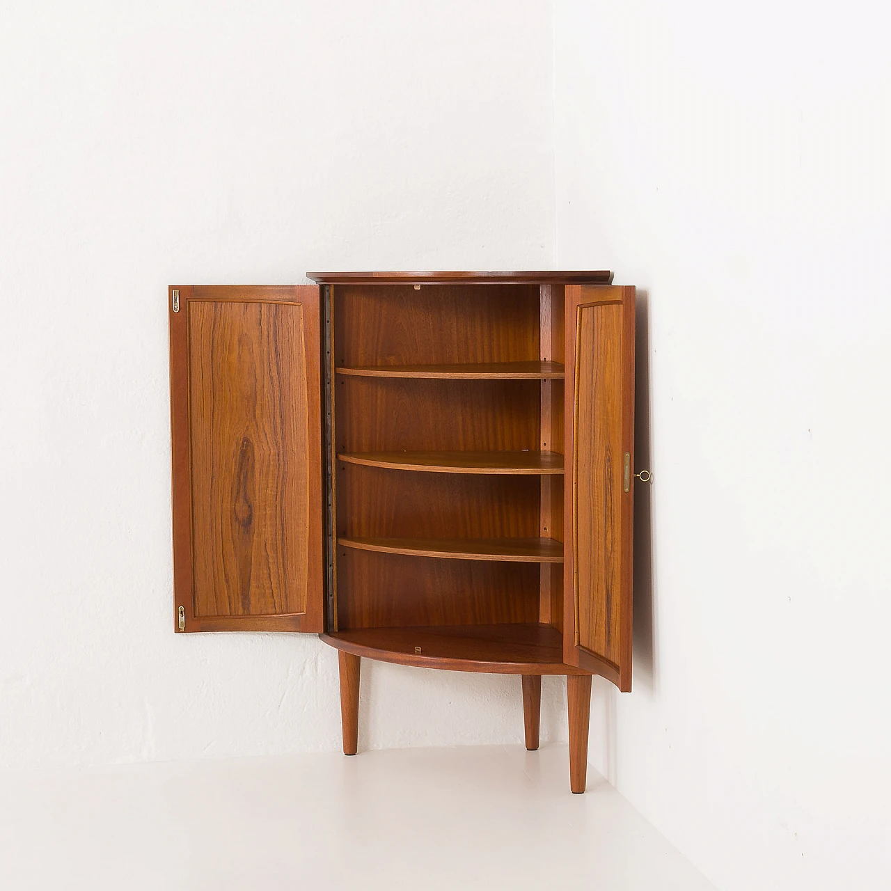 Danish corner cabinet in teak Gudme Mobelfabrik, 1960s 4