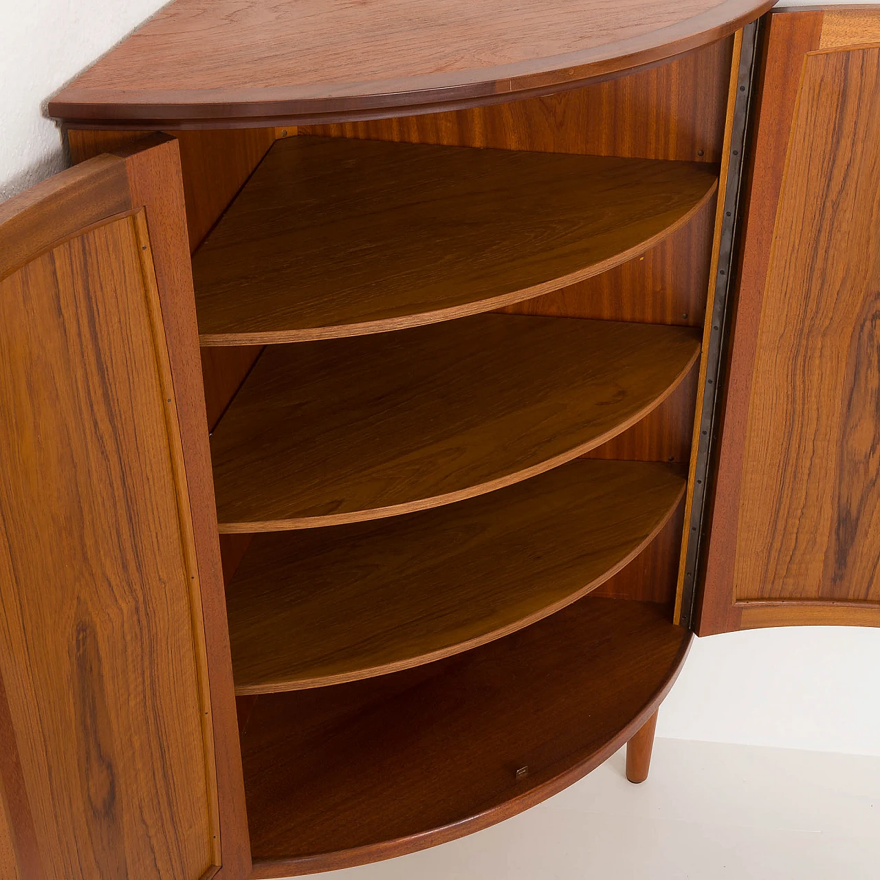 Danish corner cabinet in teak Gudme Mobelfabrik, 1960s 8