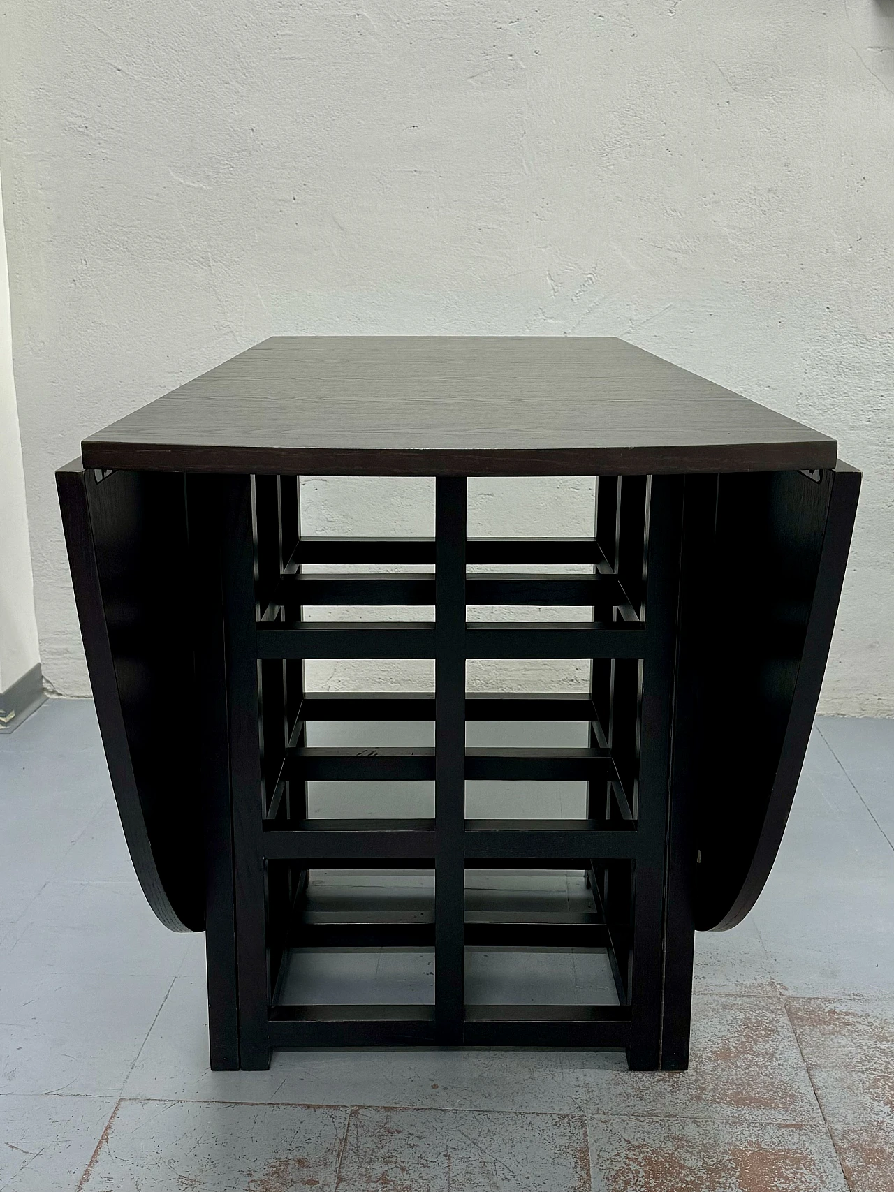 Ebonised ash table by Mackintosh for Cassina, 1970s 1