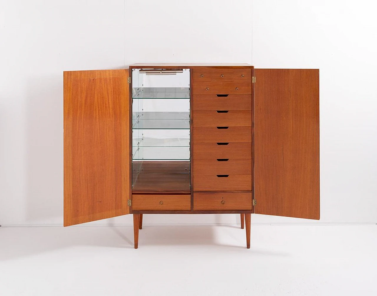 Small scandinavian wardrobe cabinet, 1960s 2