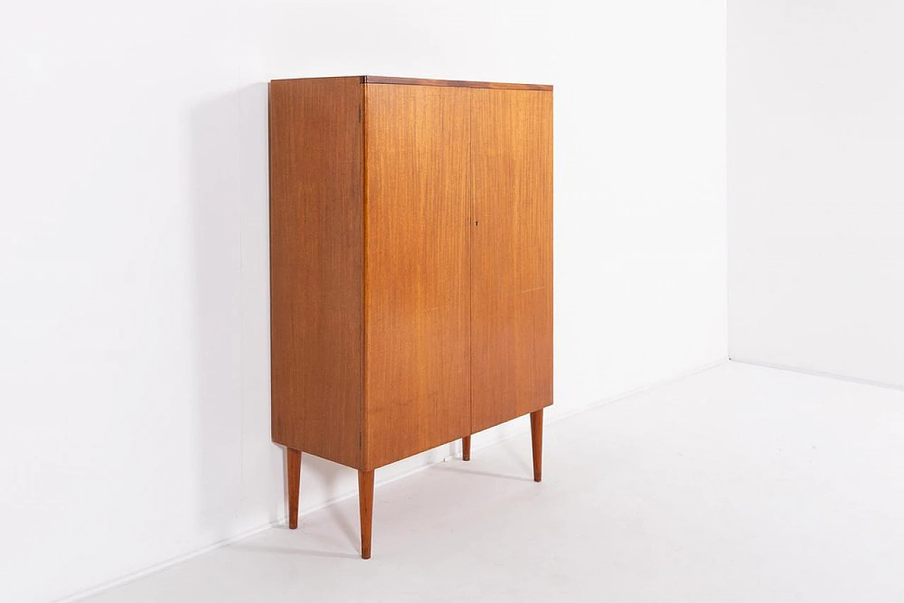 Small scandinavian wardrobe cabinet, 1960s 11