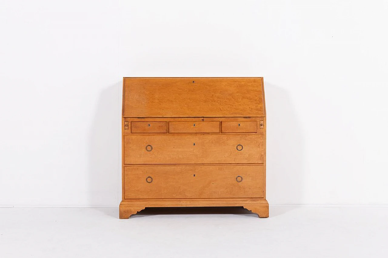 Wooden writing desk by Nordiska Kompaniet, early 20th century 1