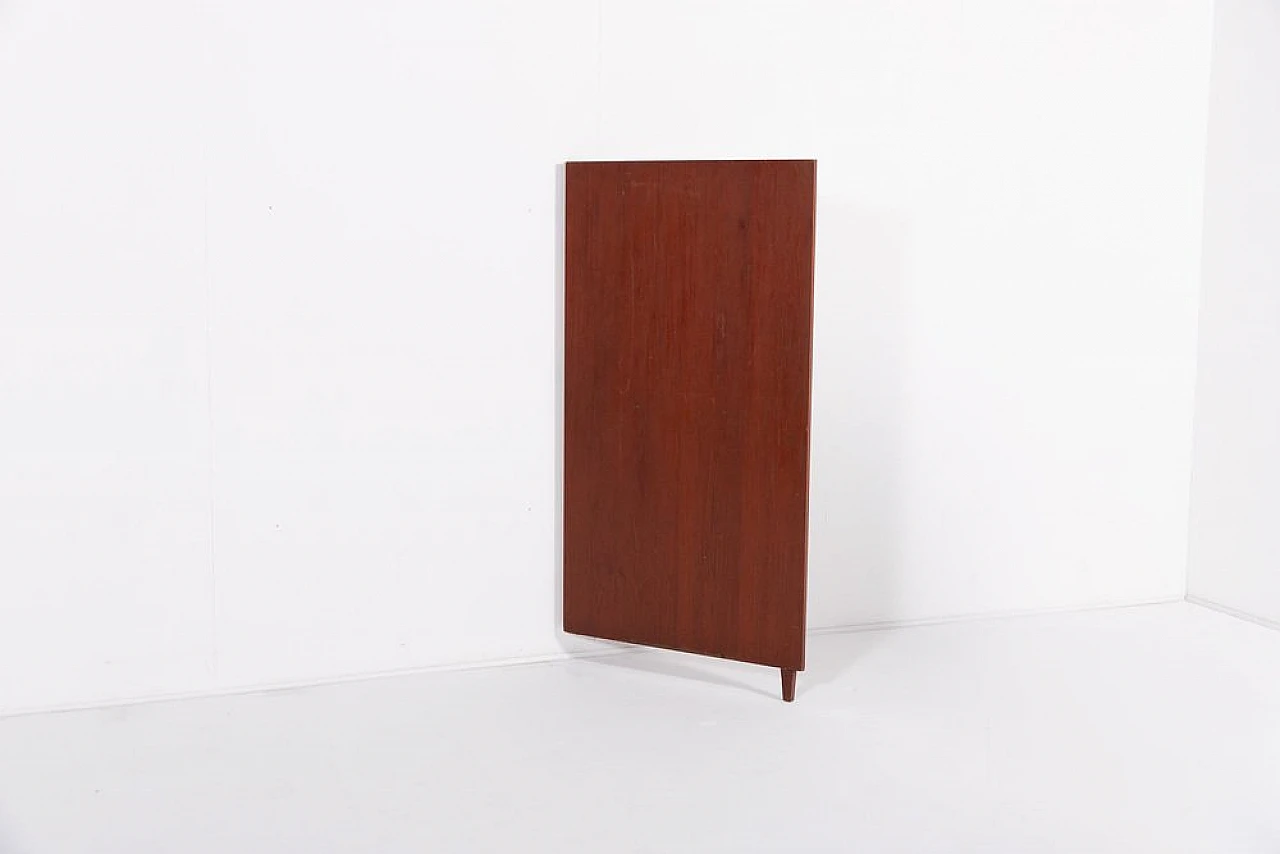 Danish teak veneer partition door, 1960s 5