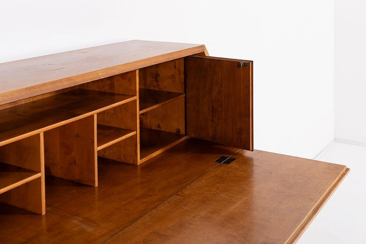 Wooden writing desk by Nordiska Kompaniet, early 20th century 6