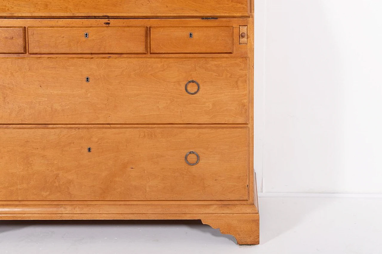 Wooden writing desk by Nordiska Kompaniet, early 20th century 10