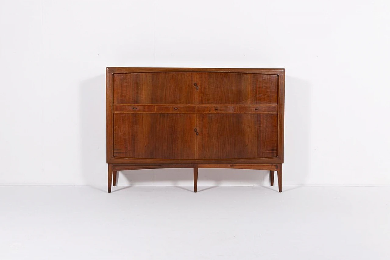 Credenza danese in noce, anni '60 1