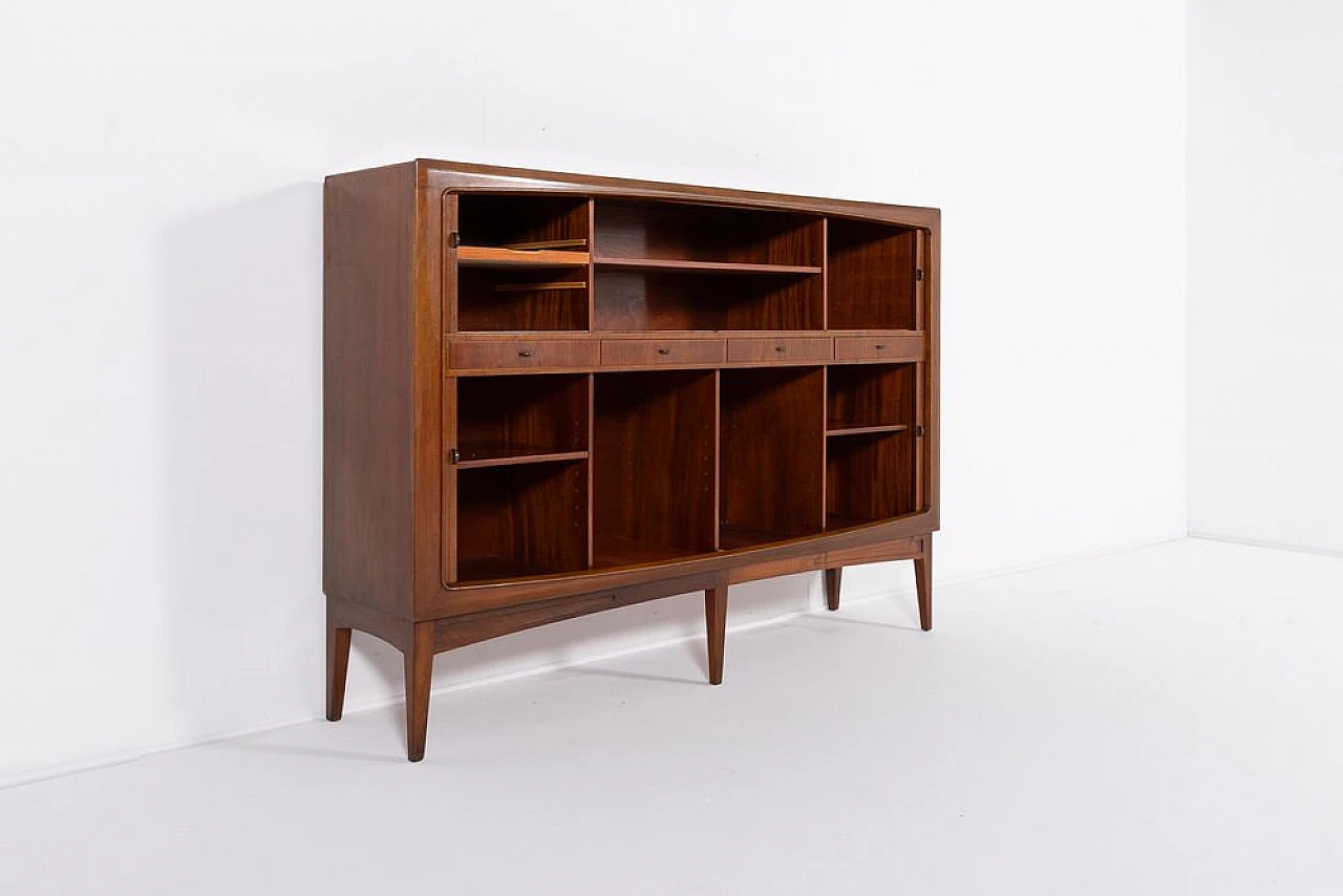 Credenza danese in noce, anni '60 4