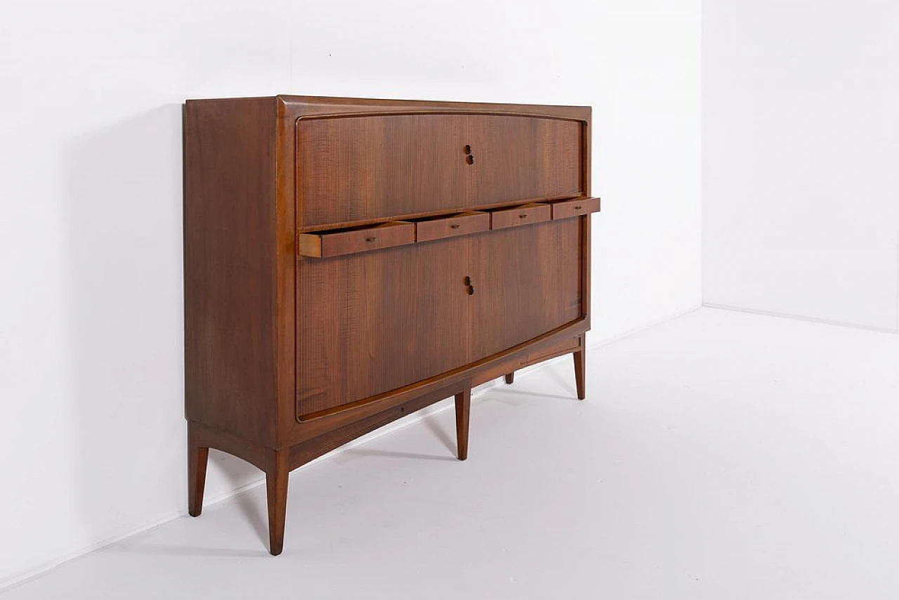 Credenza danese in noce, anni '60 7