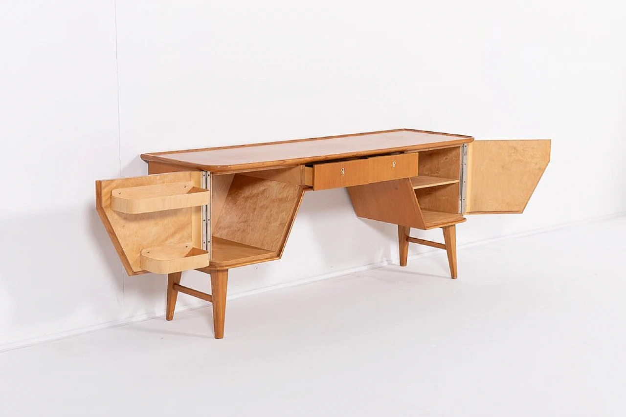 Swedish Modern Maple Low Board/Dressing Table, 1960s 2