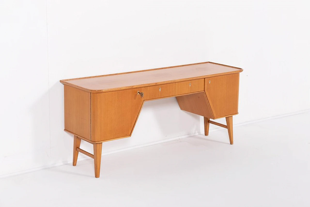 Swedish Modern Maple Low Board/Dressing Table, 1960s 3