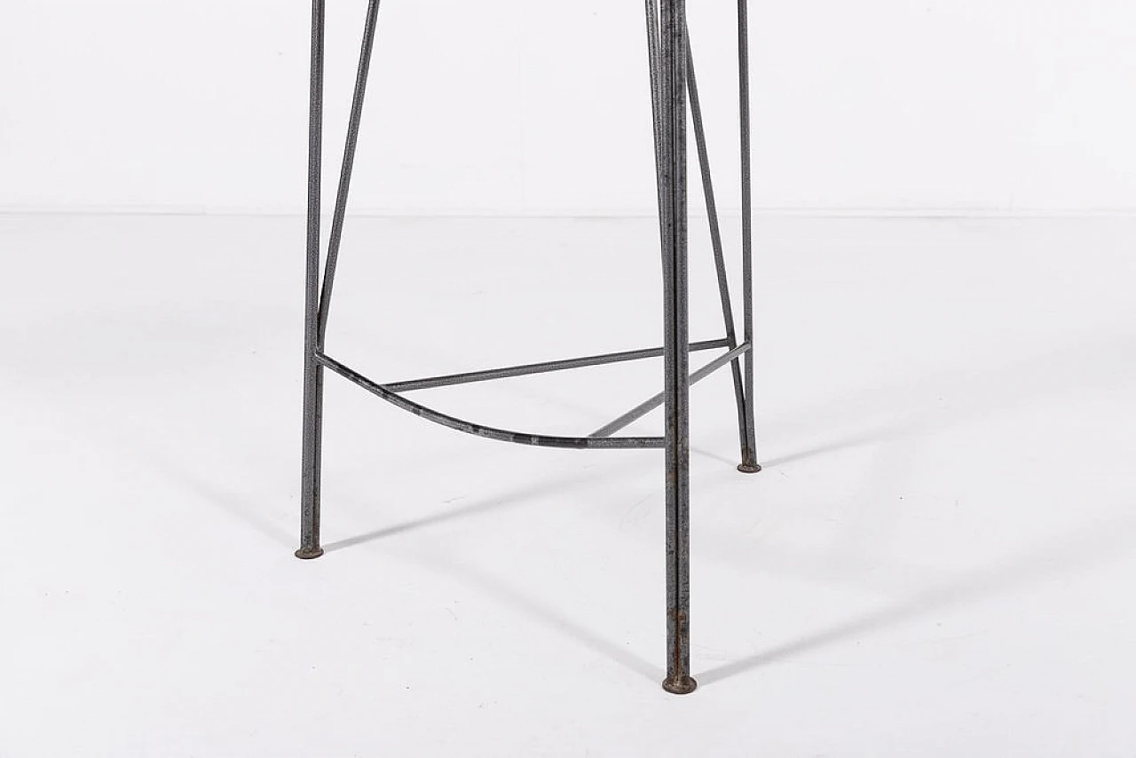 Silver Moon stool by Pascal Mourgue, 1980s 6