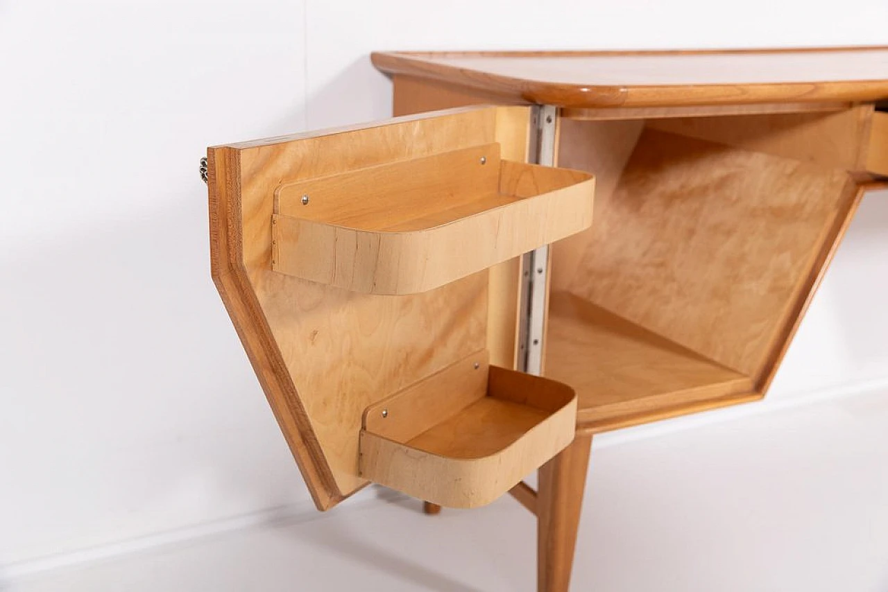 Swedish Modern Maple Low Board/Dressing Table, 1960s 5