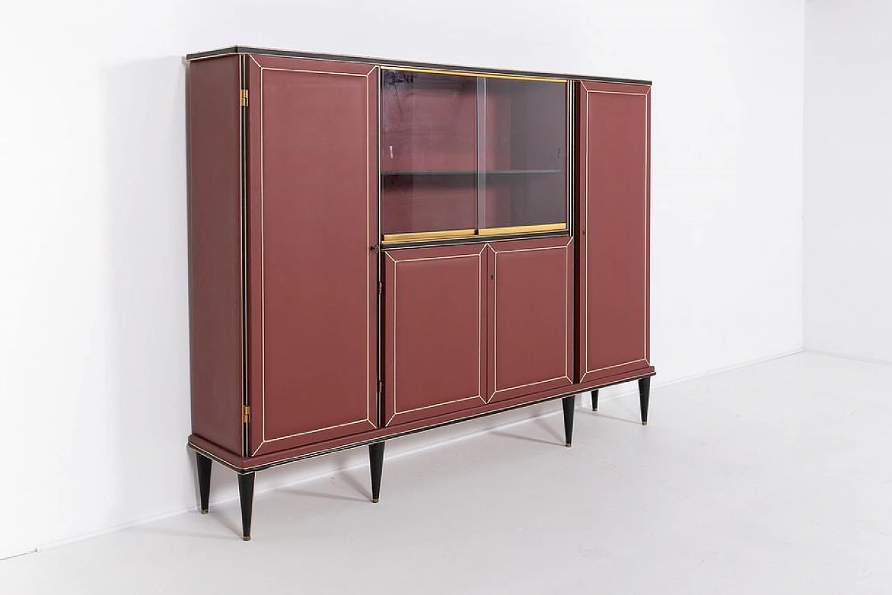 Wooden cabinet by Anonima Castelli, 1950s 1