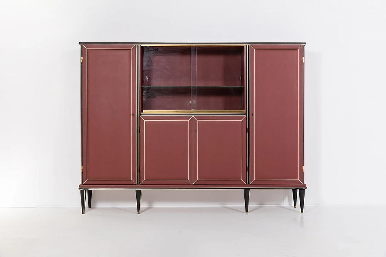 Wooden cabinet by Anonima Castelli, 1950s 2