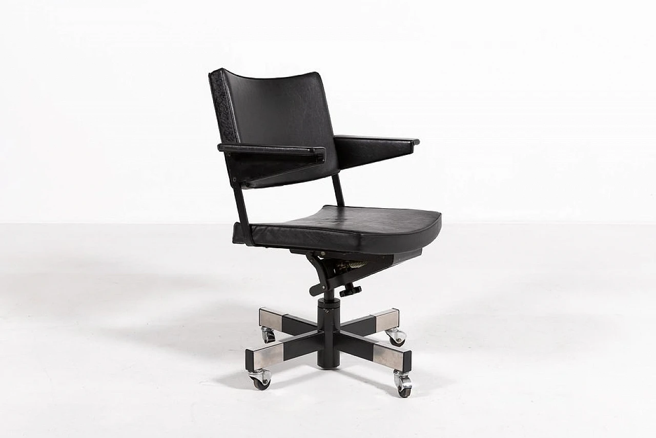 Desk chair 1637 by AR Cordemeyer for Gispen, 1960s 1