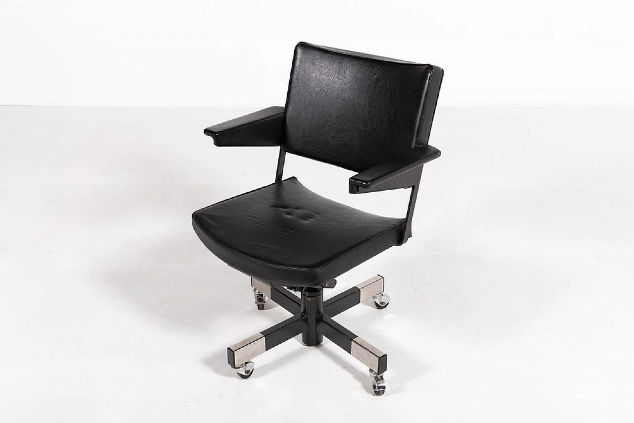 Desk chair 1637 by AR Cordemeyer for Gispen, 1960s 8