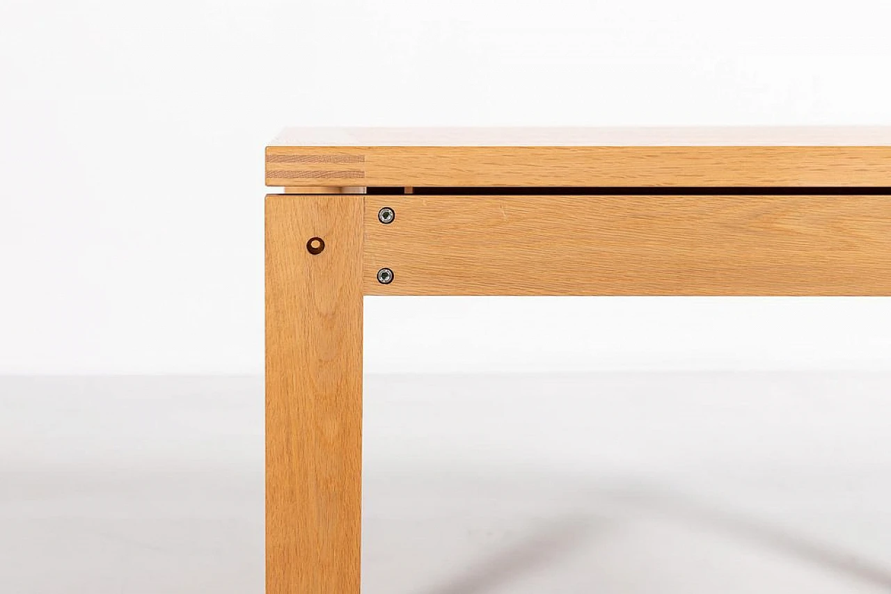 Minimalistic M40 Table by Henning Jensen & Torben Valeur, 2000s 3