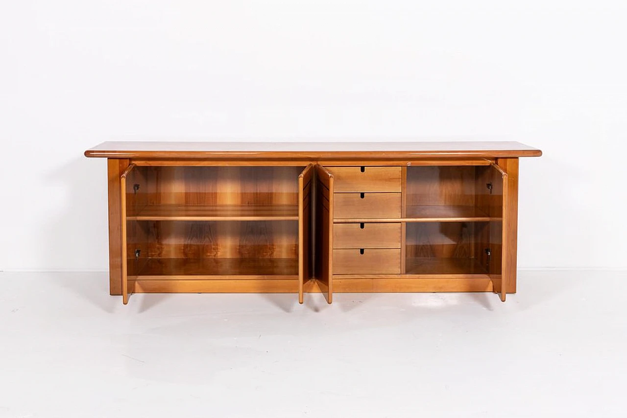 Credenza in legno di Mario Marenco per Mobil Girgi, anni '70 2