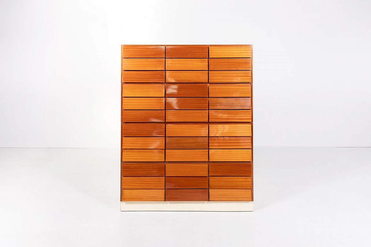 Schirolli chest of drawers in mahogany, 1960s 1