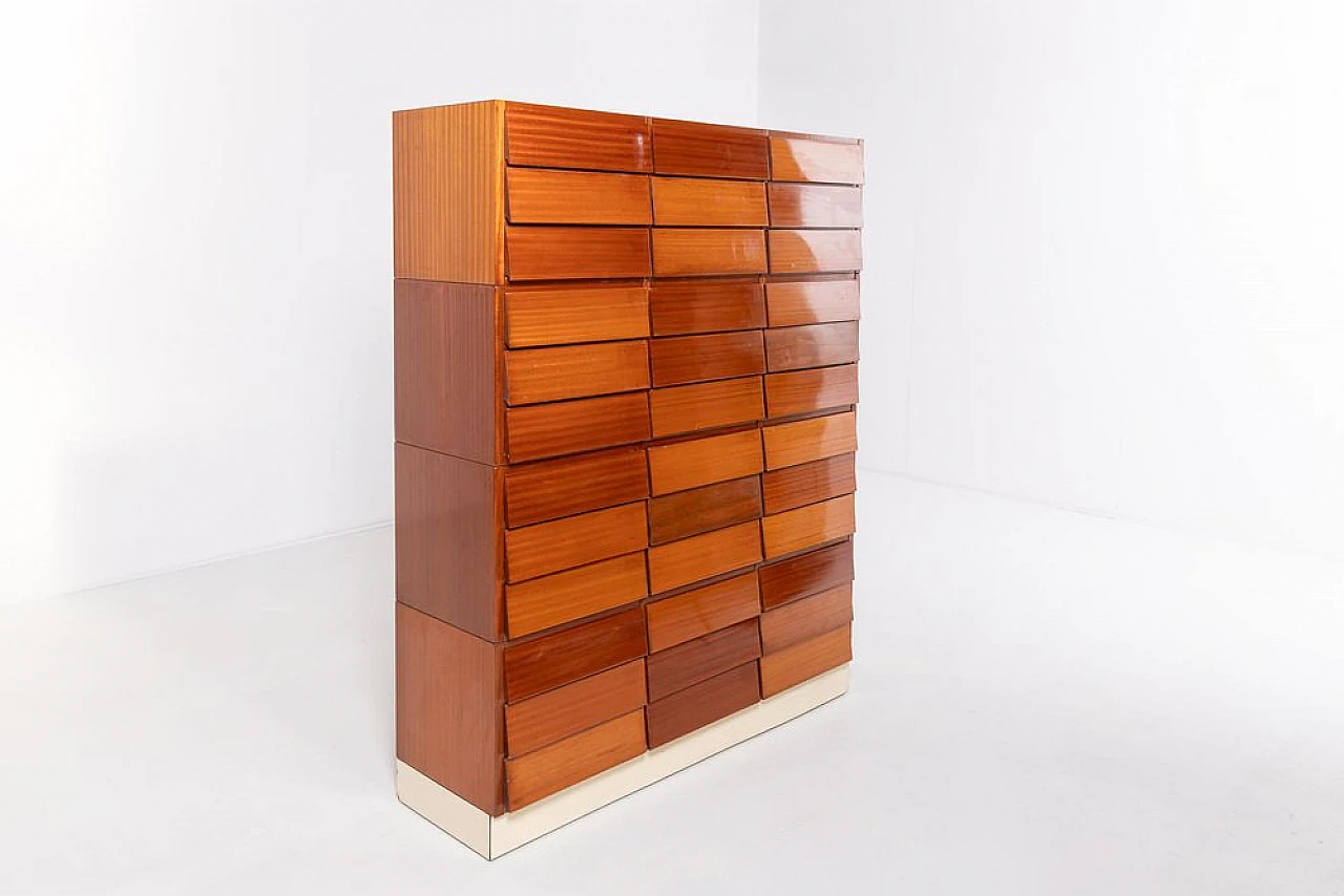 Schirolli chest of drawers in mahogany, 1960s 2