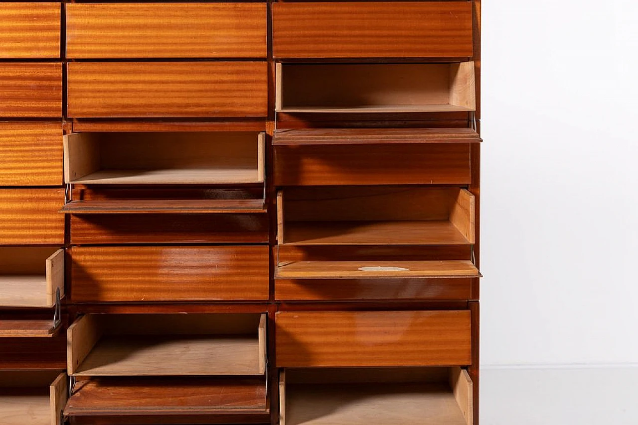 Schirolli chest of drawers in mahogany, 1960s 5