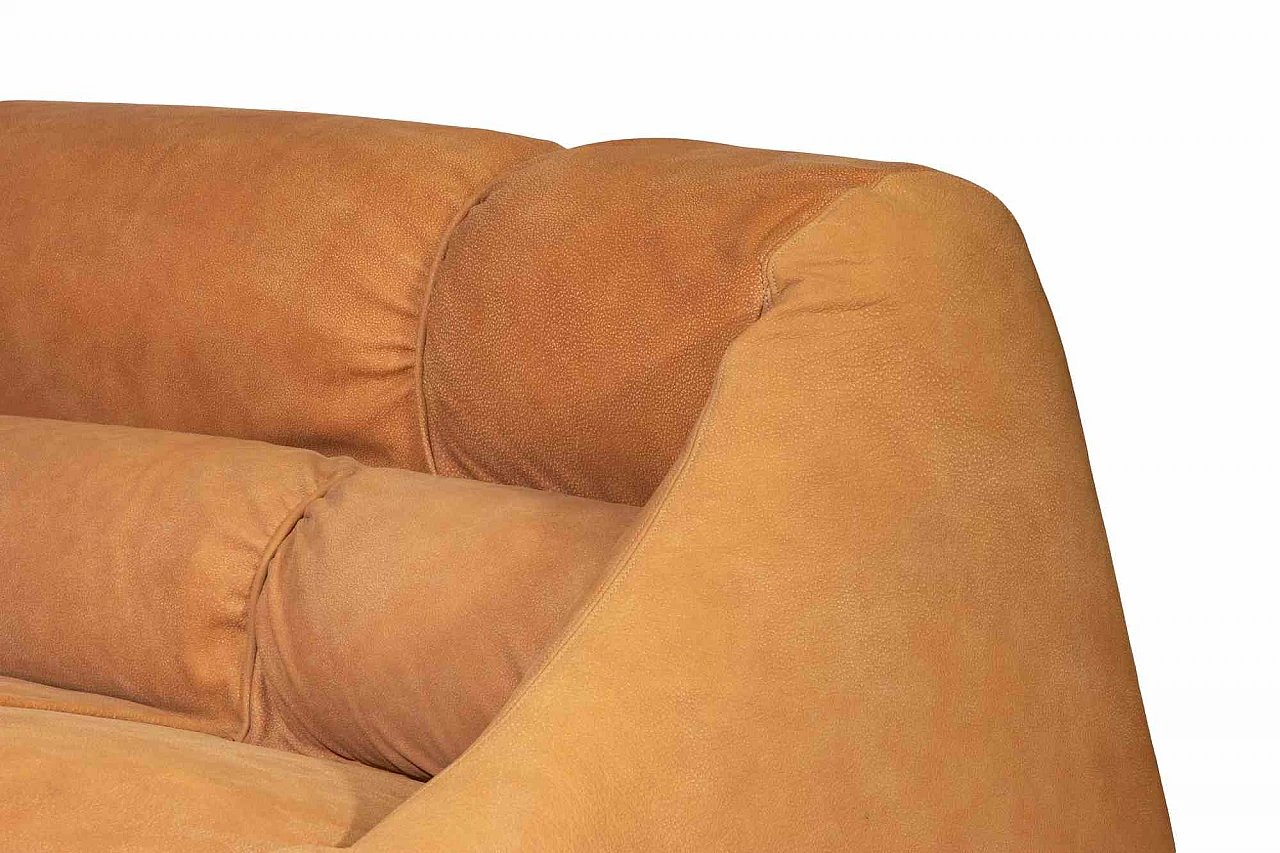 Jonathan De Pas, Donato D'Urbino and Paolo Lomazzi, Vintage Ciuingam Leather Sofa 1960s-1970s 2