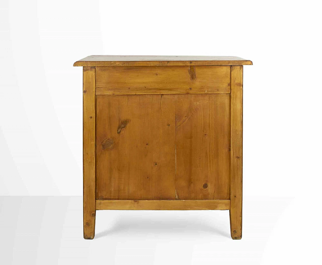 Artist XX century, Mid-Century Wooden Bedside Table 2000s 3