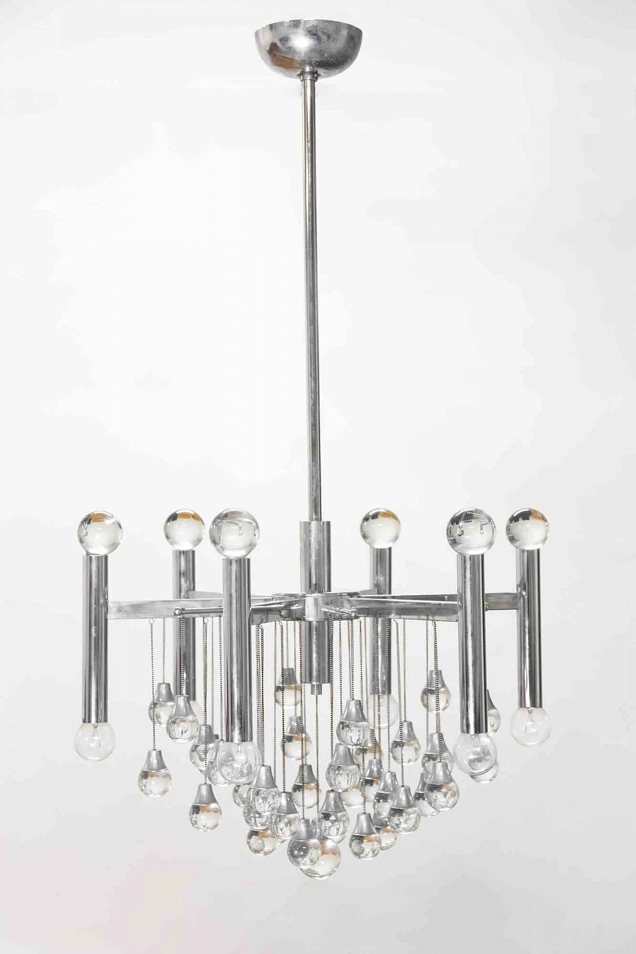 Angelo Gaetano Sciolari, Chandelier Lamp 1960s-1970s 1