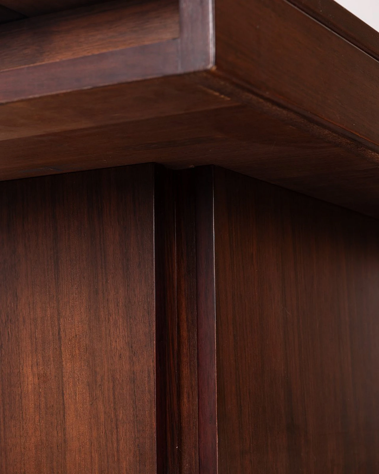 Wooden coffee table with internal storage compartment, 1960s 5