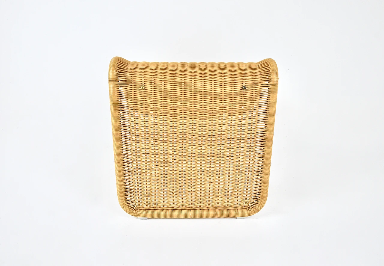 P3S rattan lounge chair by Tito Agnoli, 1960s 5