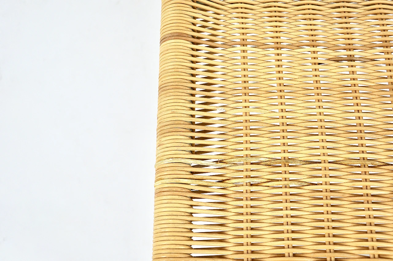 P3S rattan lounge chair by Tito Agnoli, 1960s 8