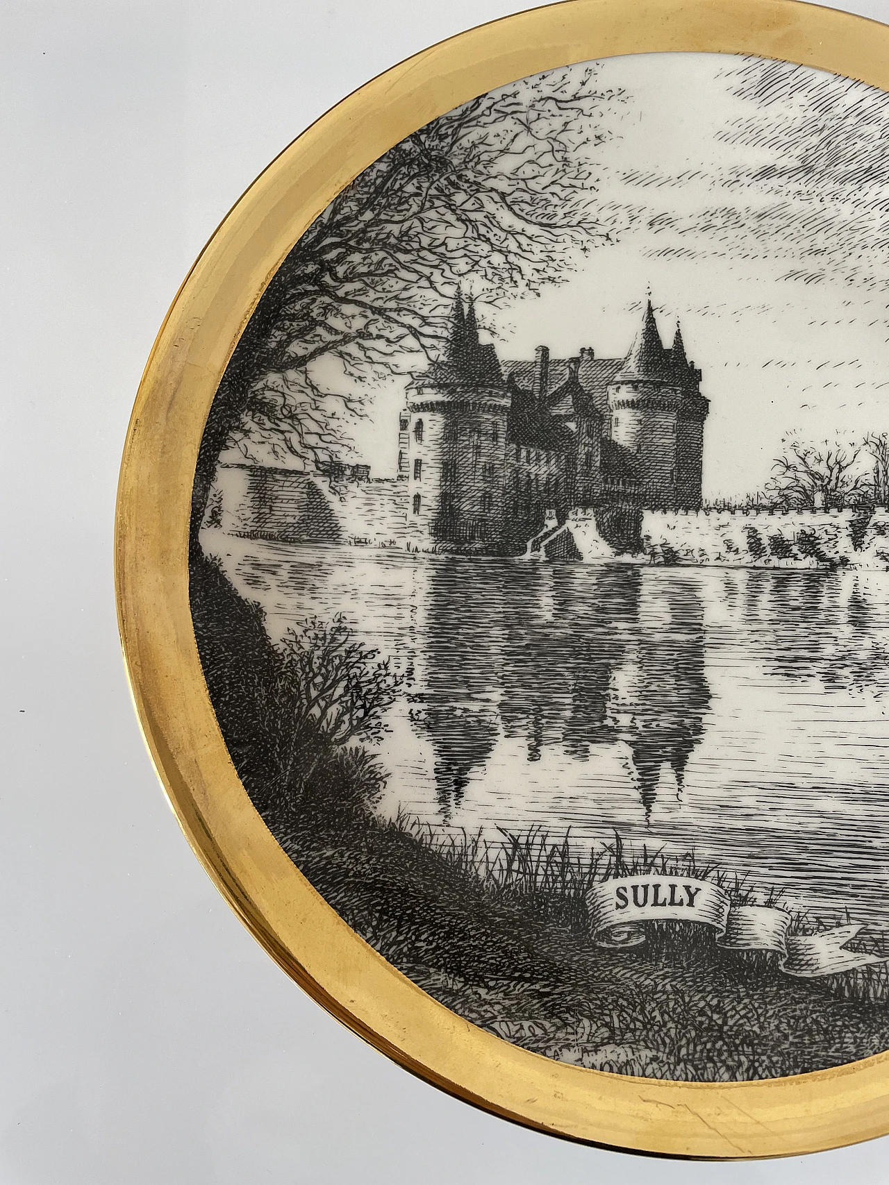 Pair of plates by Piero Fornasetti, 1960s 3