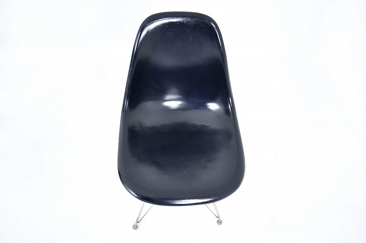 4 Sedie blu DSR di Charles & Ray Eames per Herman Miller, anni '70 7