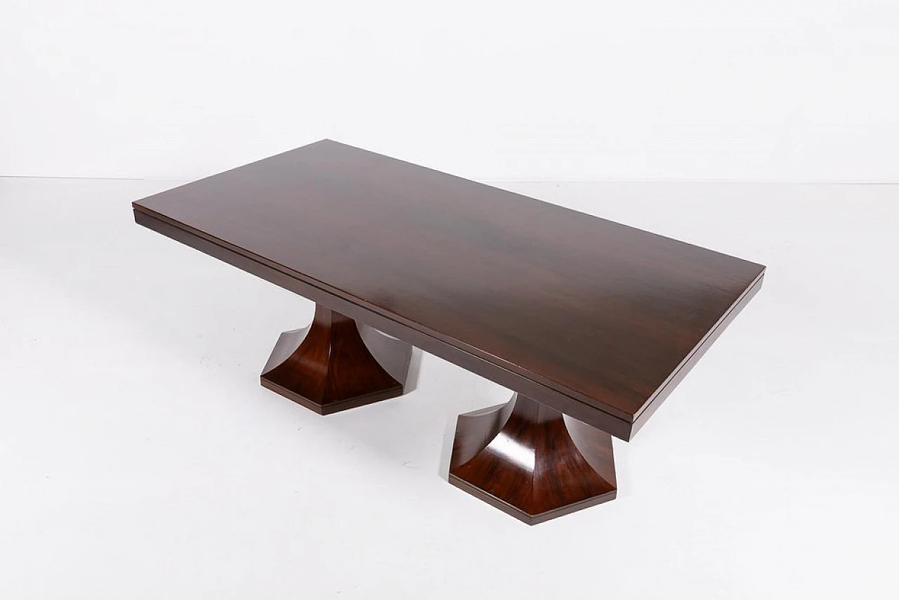 Lacquered walnut table by Carlo De Carli, 1960s 3