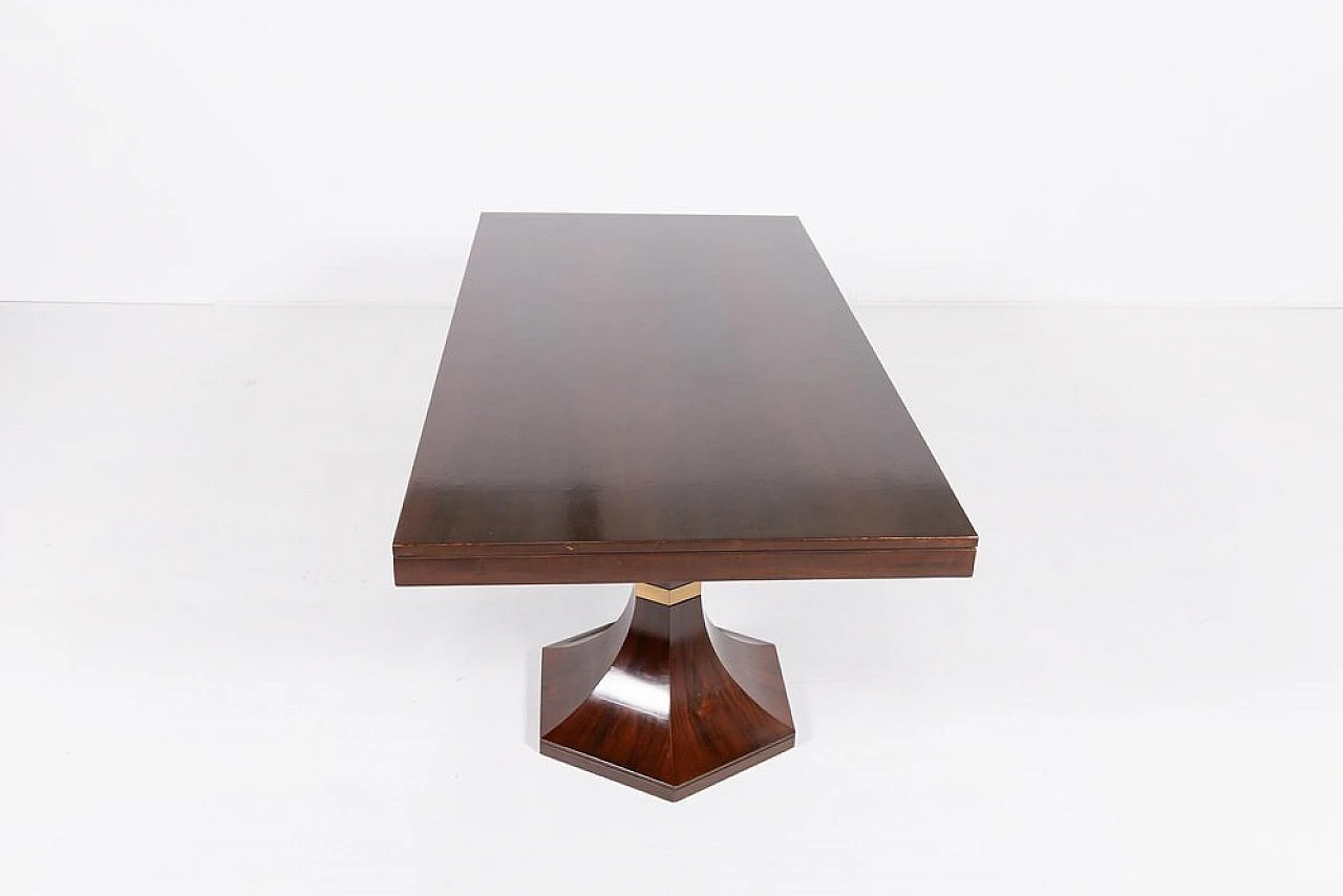 Lacquered walnut table by Carlo De Carli, 1960s 4