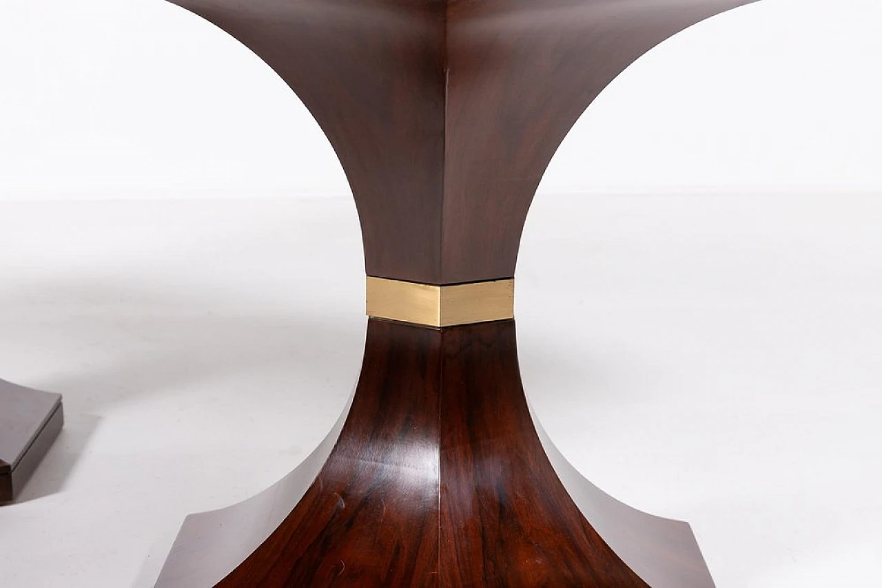 Lacquered walnut table by Carlo De Carli, 1960s 5