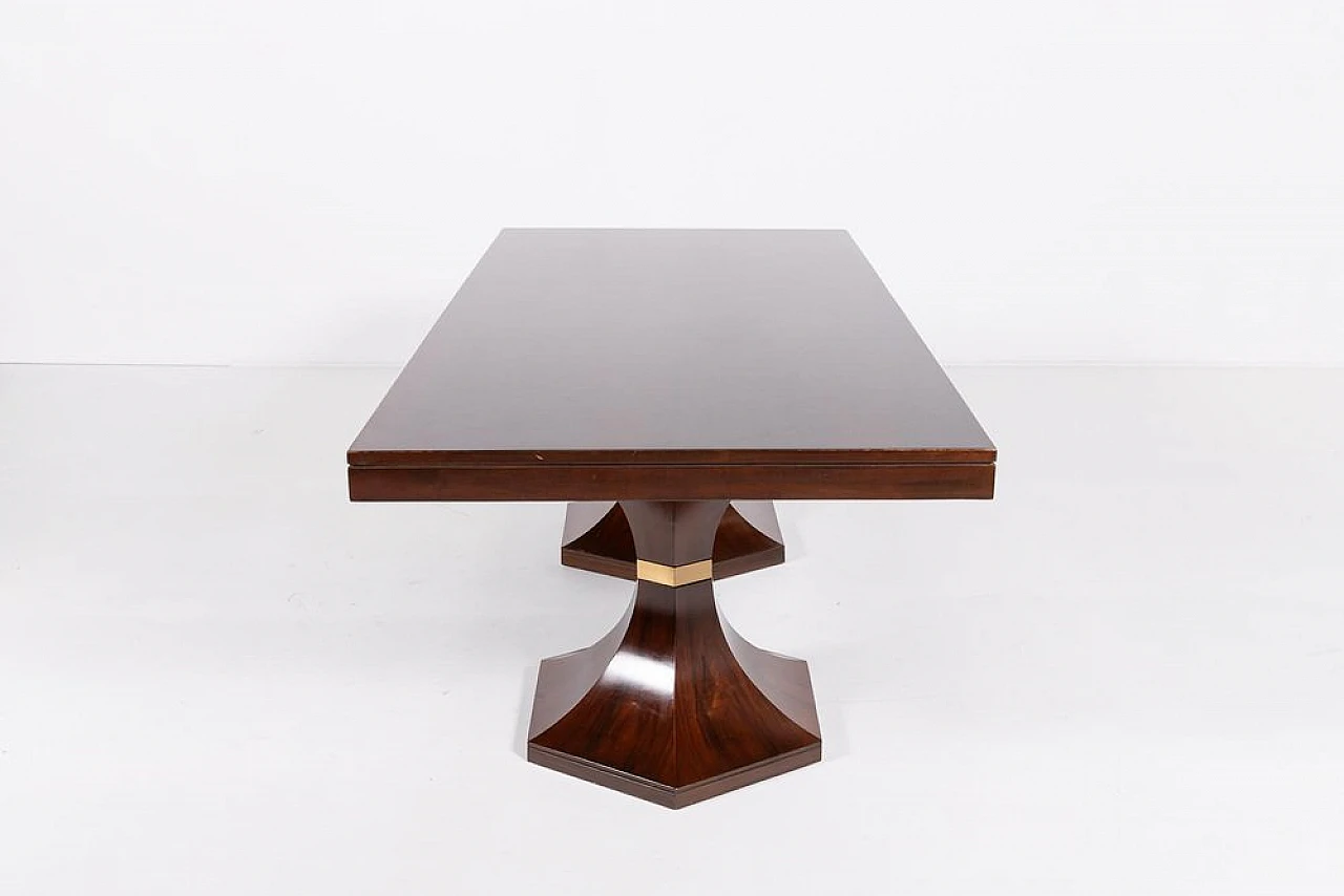 Lacquered walnut table by Carlo De Carli, 1960s 6