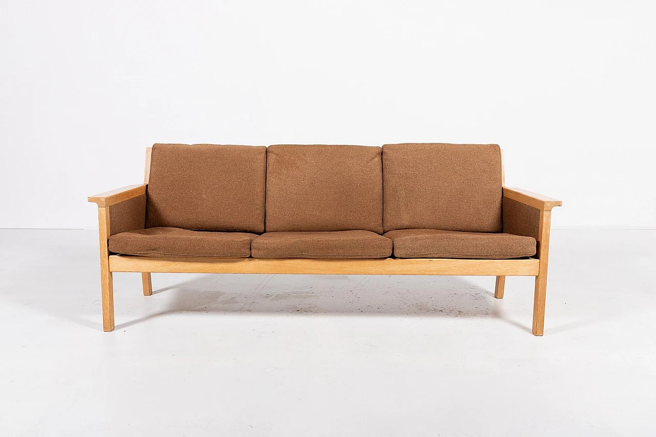 Divano Mid-Century GE55 di Hans Wegner per Getama, anni 2000 1