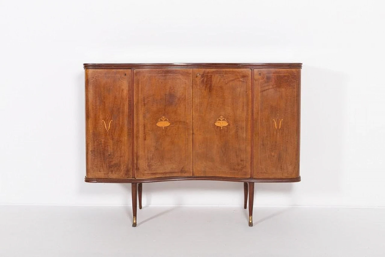 Credenza in legno, anni '50 1