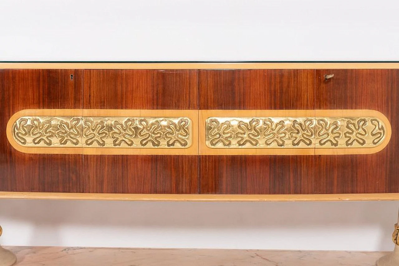 Credenza Mid-Century a buffet di Osvaldo Borsani, anni '50 4