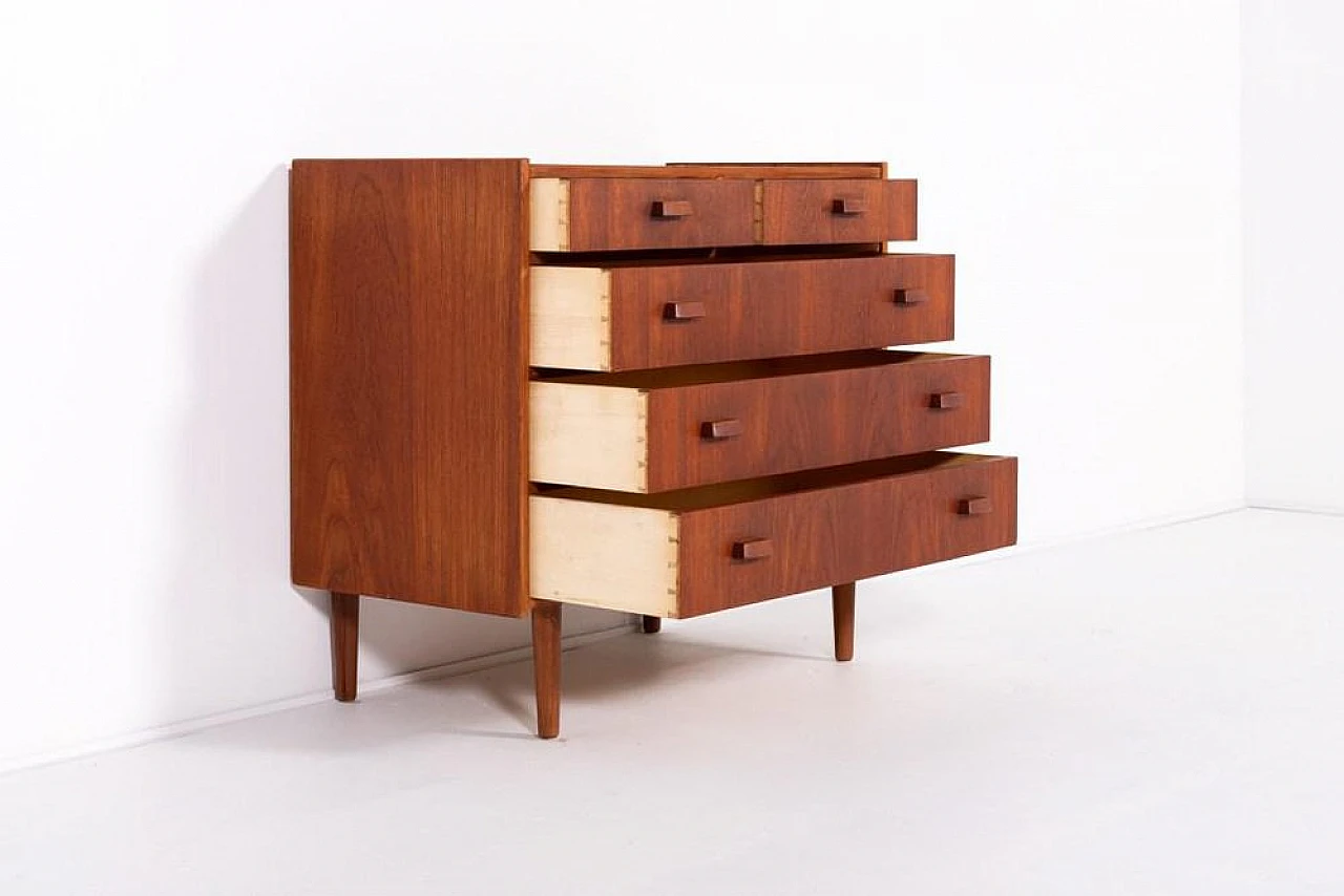 Danish teak chest of drawers, 1960s 3