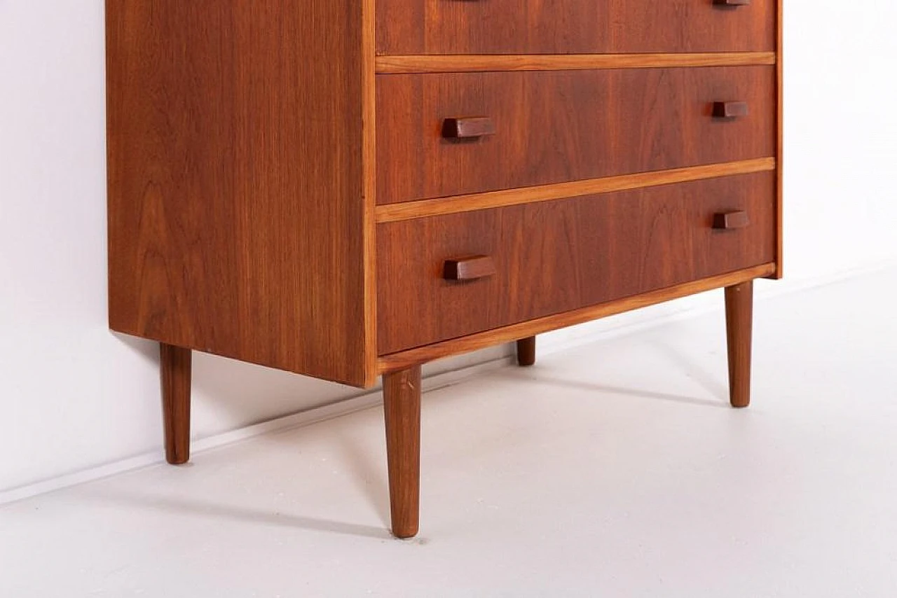 Danish teak chest of drawers, 1960s 5