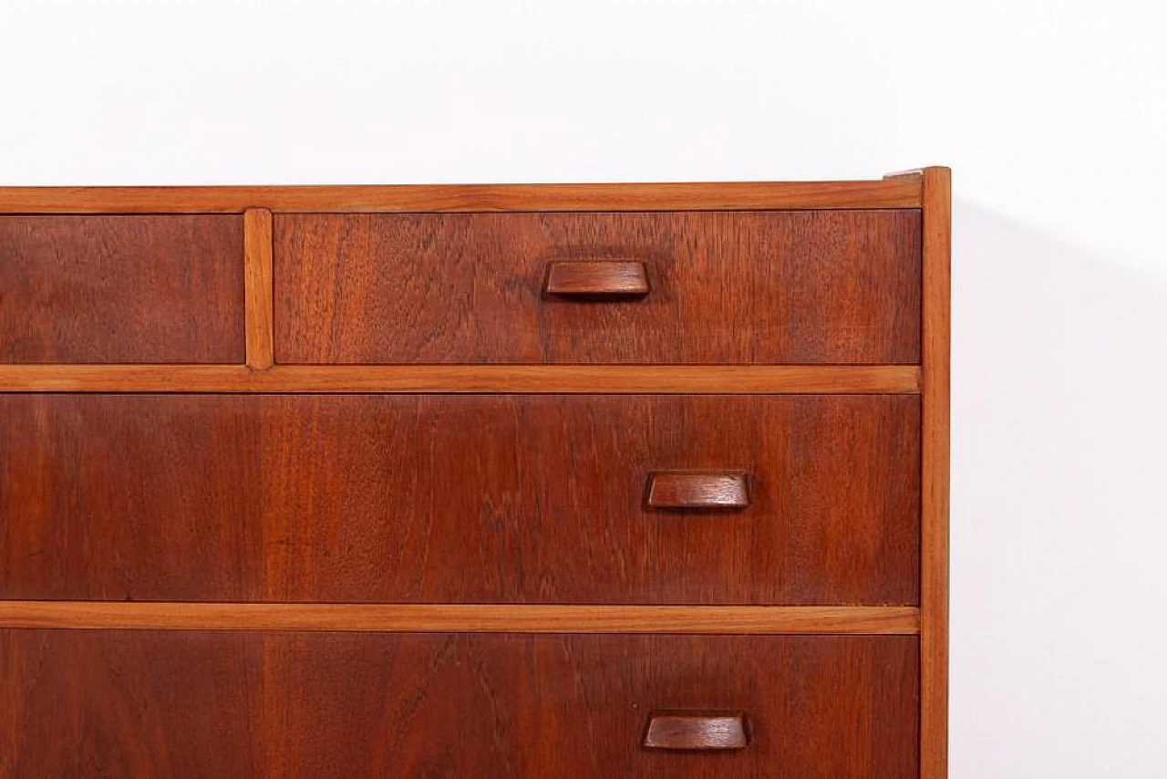 Danish teak chest of drawers, 1960s 6