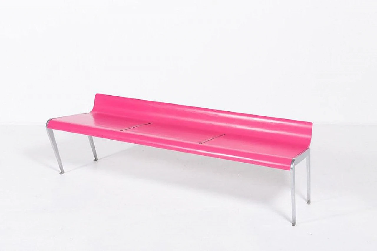 Sculptural ballet benches with a table by Marco Evaristti, 2000s 12