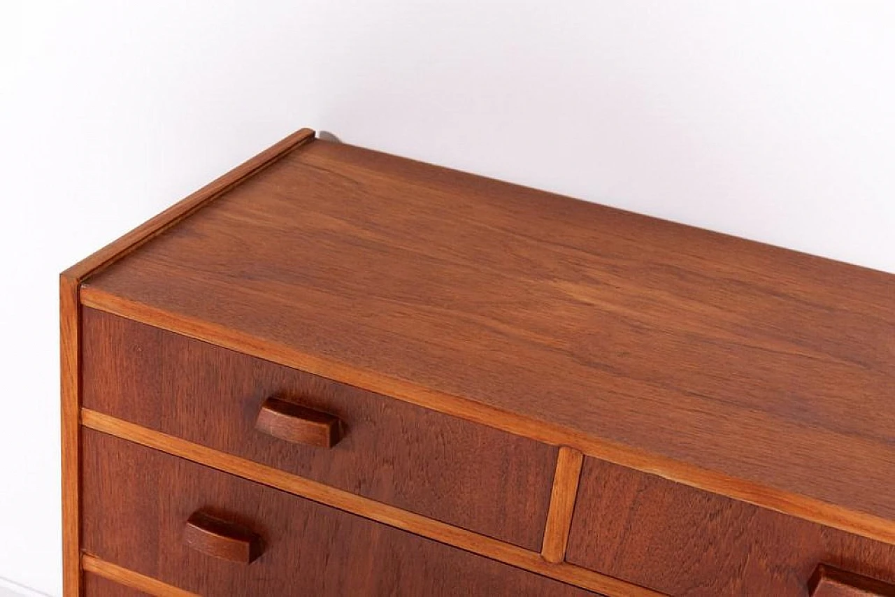 Danish teak chest of drawers, 1960s 7