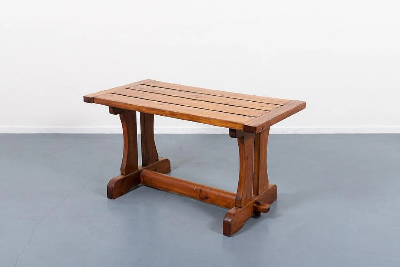 Berga pine coffee table by David Rosen Nordic Company, 1950s 1