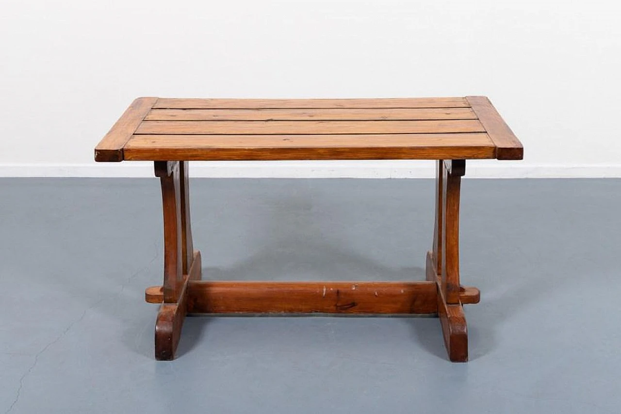 Berga pine coffee table by David Rosen Nordic Company, 1950s 2